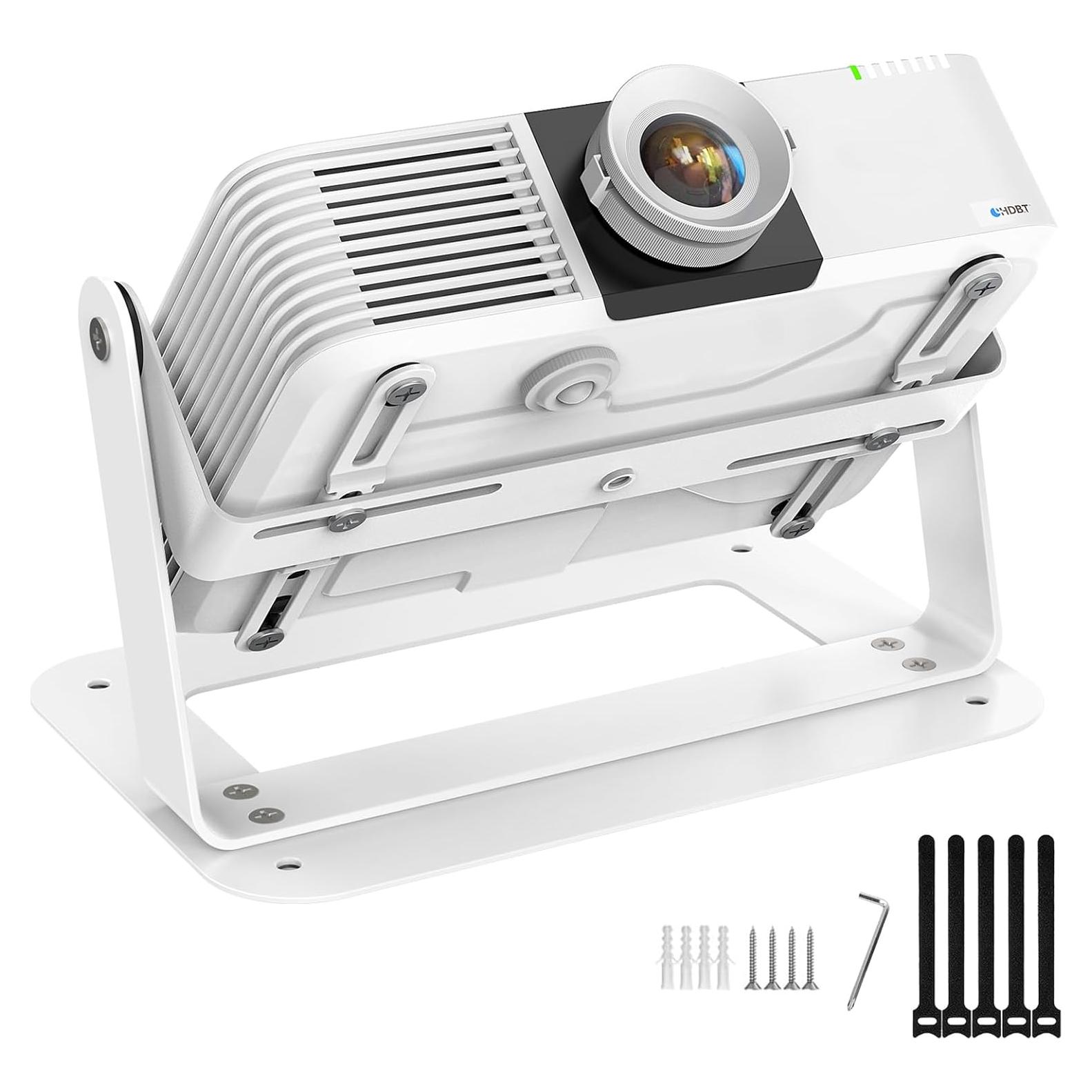 Soporte de Proyector Ajustable 360° DAWASAPAT Blanco