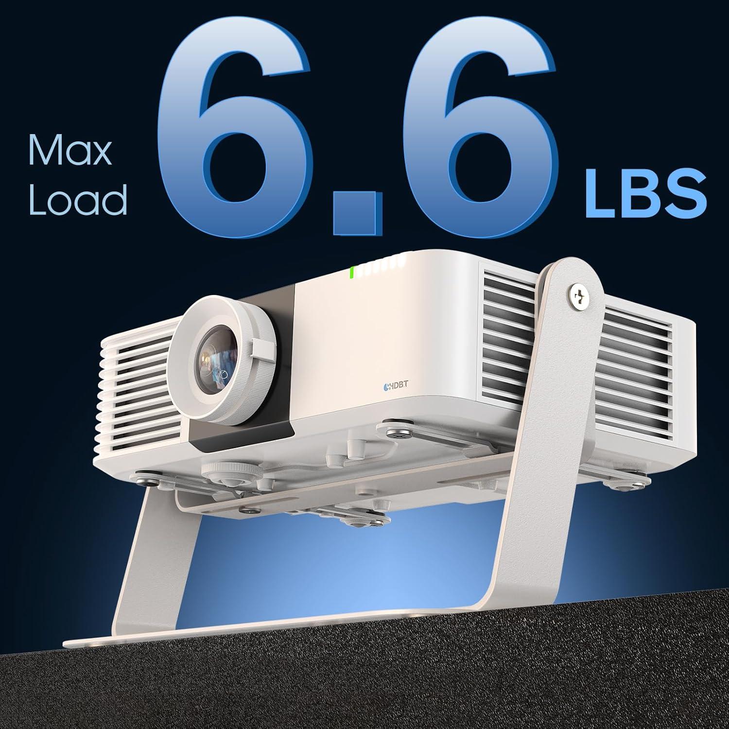 Soporte de Proyector Ajustable 360° DAWASAPAT Blanco