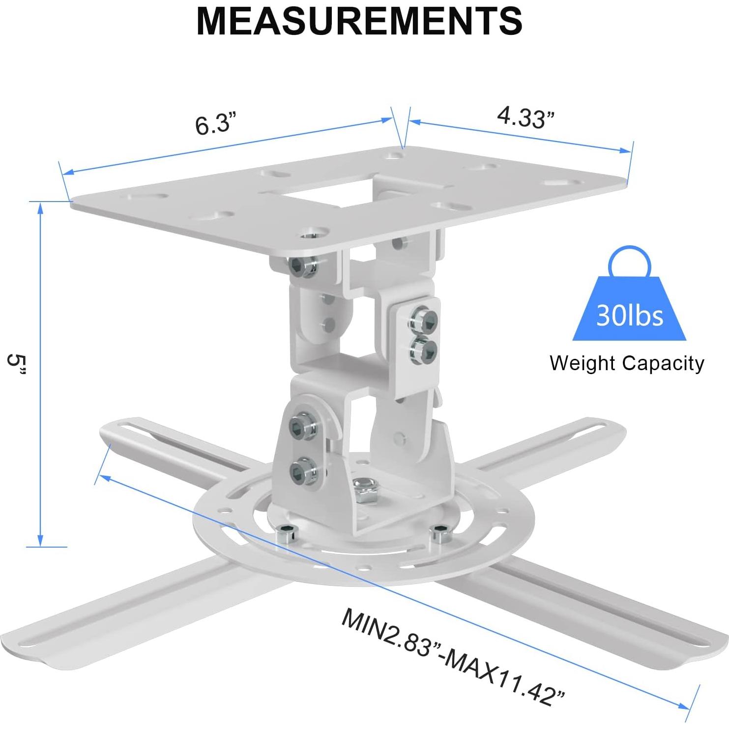 Soporte de Proyector Universal Techo XINLEI PR14W Ajustable