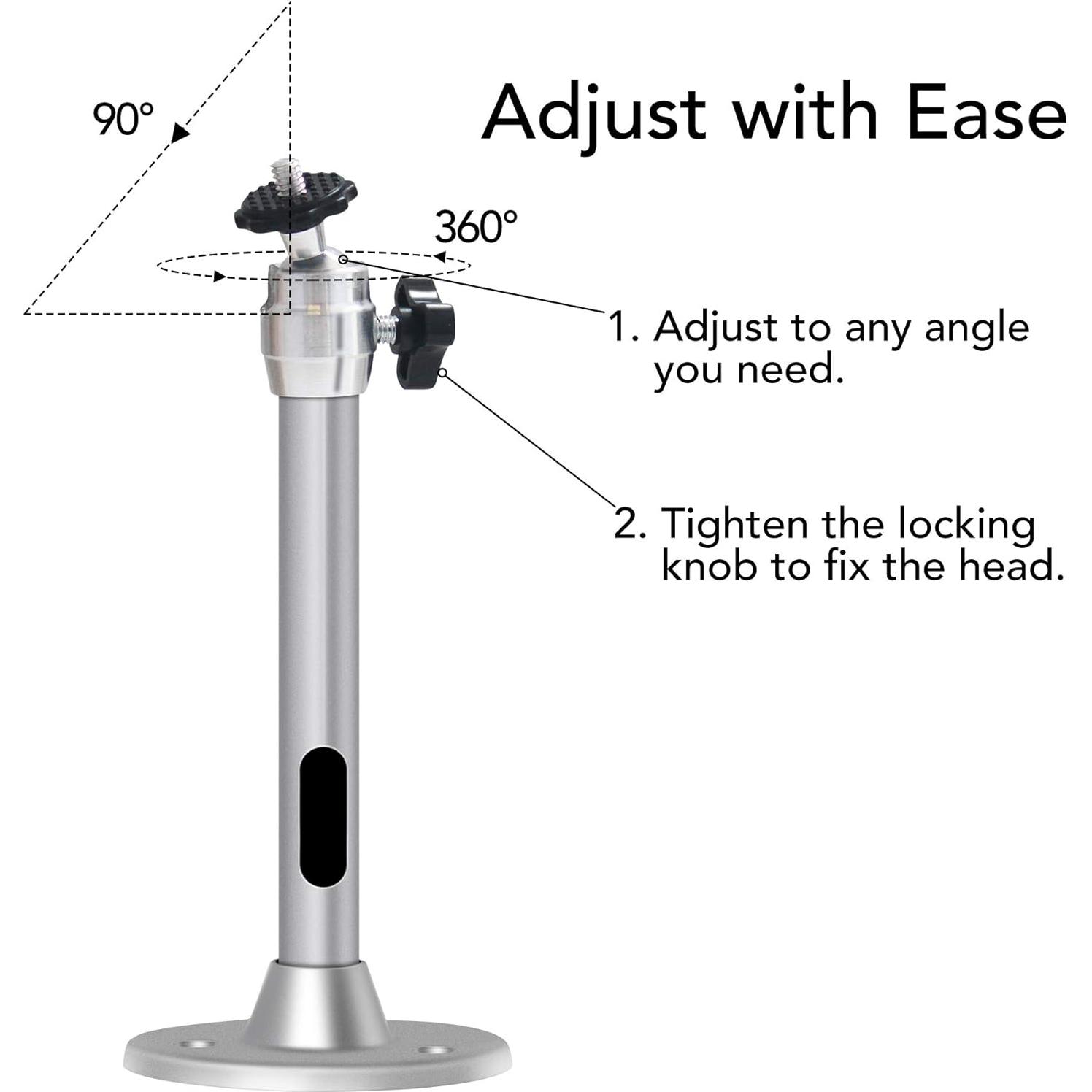 Soporte de Proyector de Techo Mini Drsn - Longitud 175mm - Aluminio