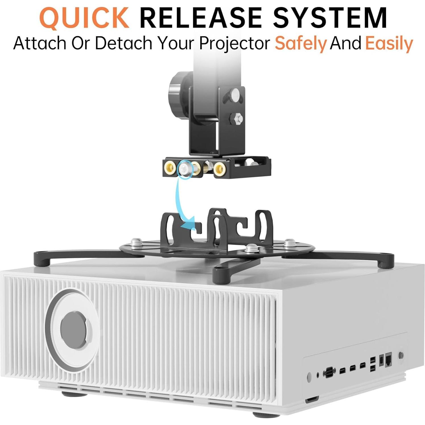 Soporte de Techo Universal para Proyector JOY worker 15 kg