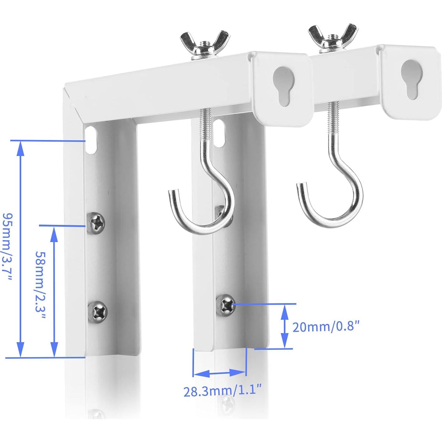 Soporte Universal para Proyector Suptek PRL001 Blanco 6" Ajustable