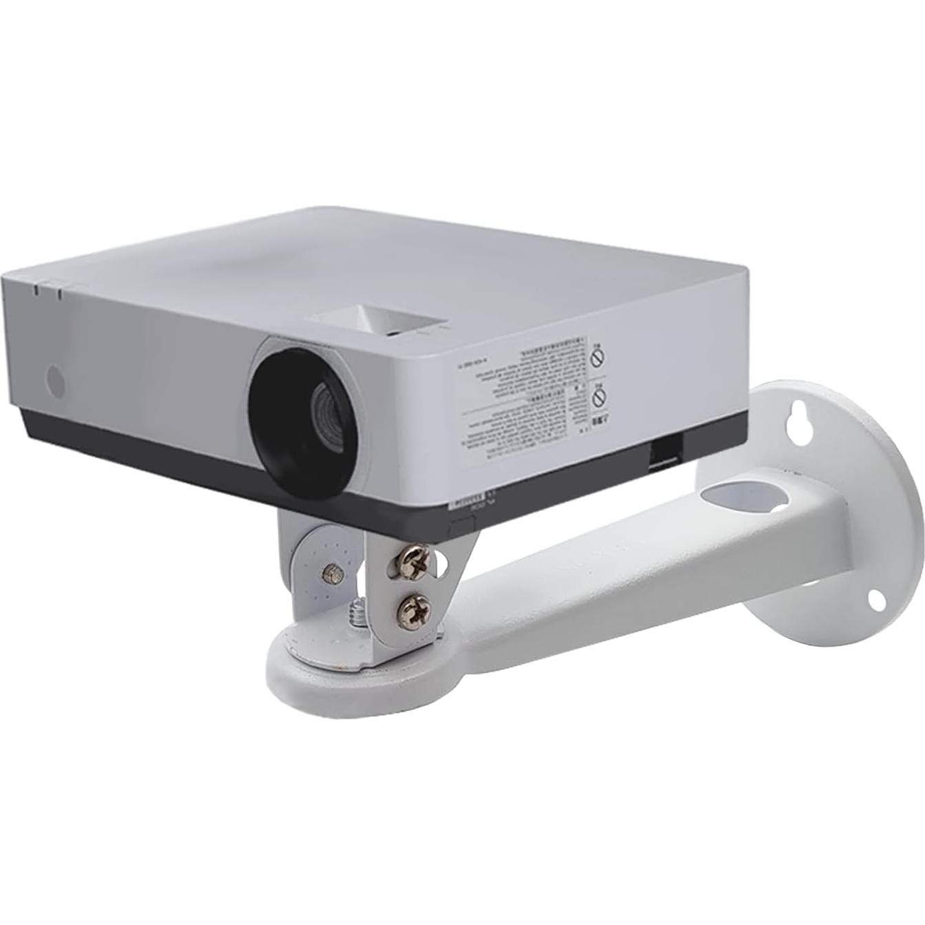 Soporte de cámara de seguridad NVRTTRR para proyector mini blanco