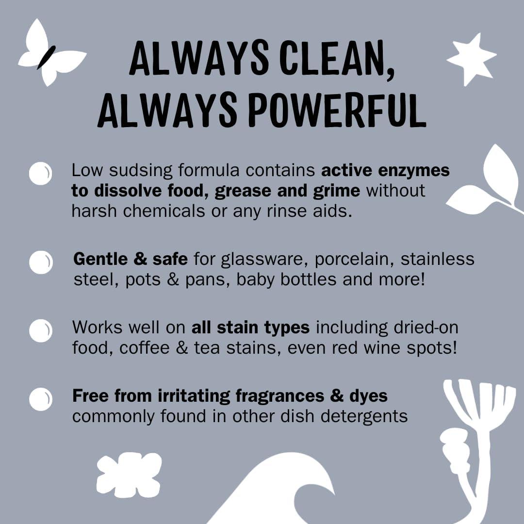 Bolsas de Detergente para Lavavajillas Molly's Suds 120 Unidades