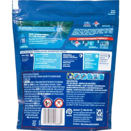 Finish Power Dishwasher Detergent 27ct