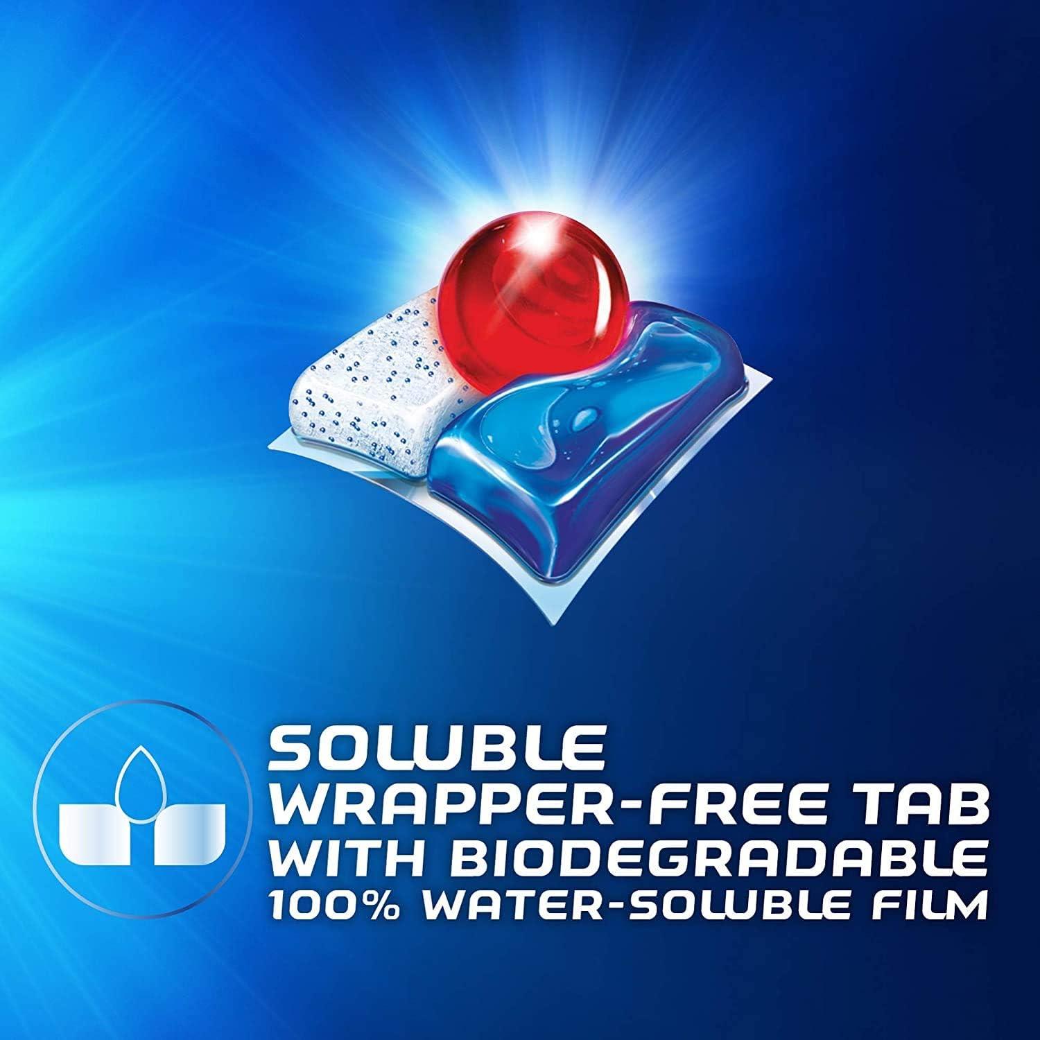 Finish Quantum Infinity Shine - 70 Tabletas - 240g - Detergente para Lavavajillas