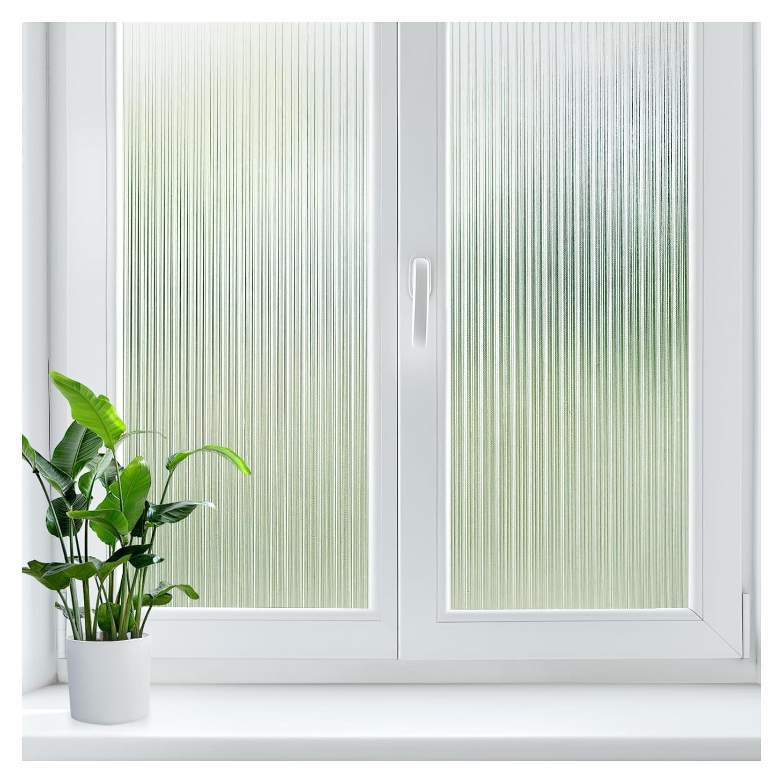 Película de Ventana LUTE Estriada 44.5x200 cm Anti UV