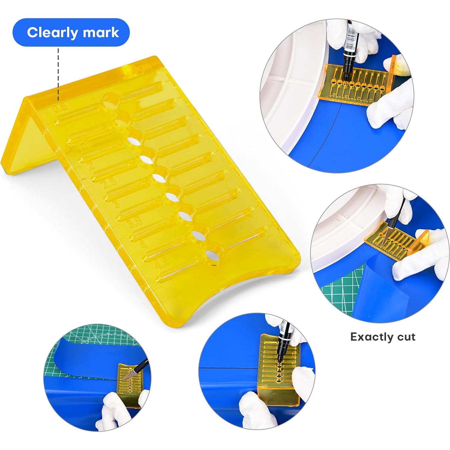 Kit de Herramientas para Envolver Vinilo NEWISHTOOL - 14 Piezas
