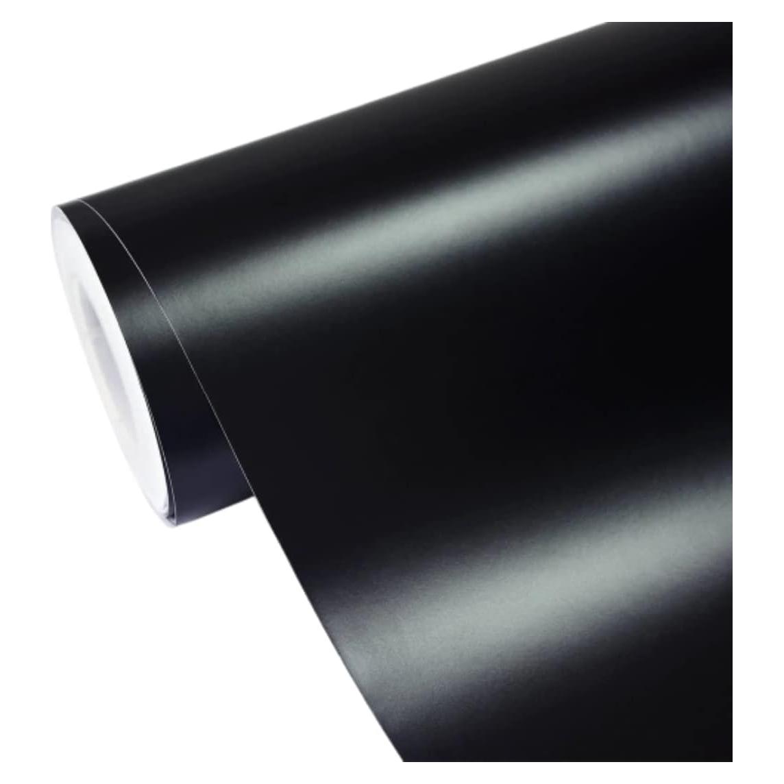 Vinilo Automotriz RockRose Negro Satinado 0.91m x 1.52m