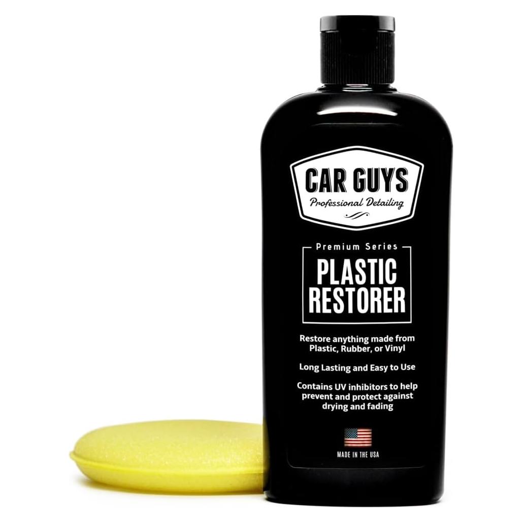 Restablecedor de Plástico CAR GUYS 240ml - Protección UV y Acabado Seco