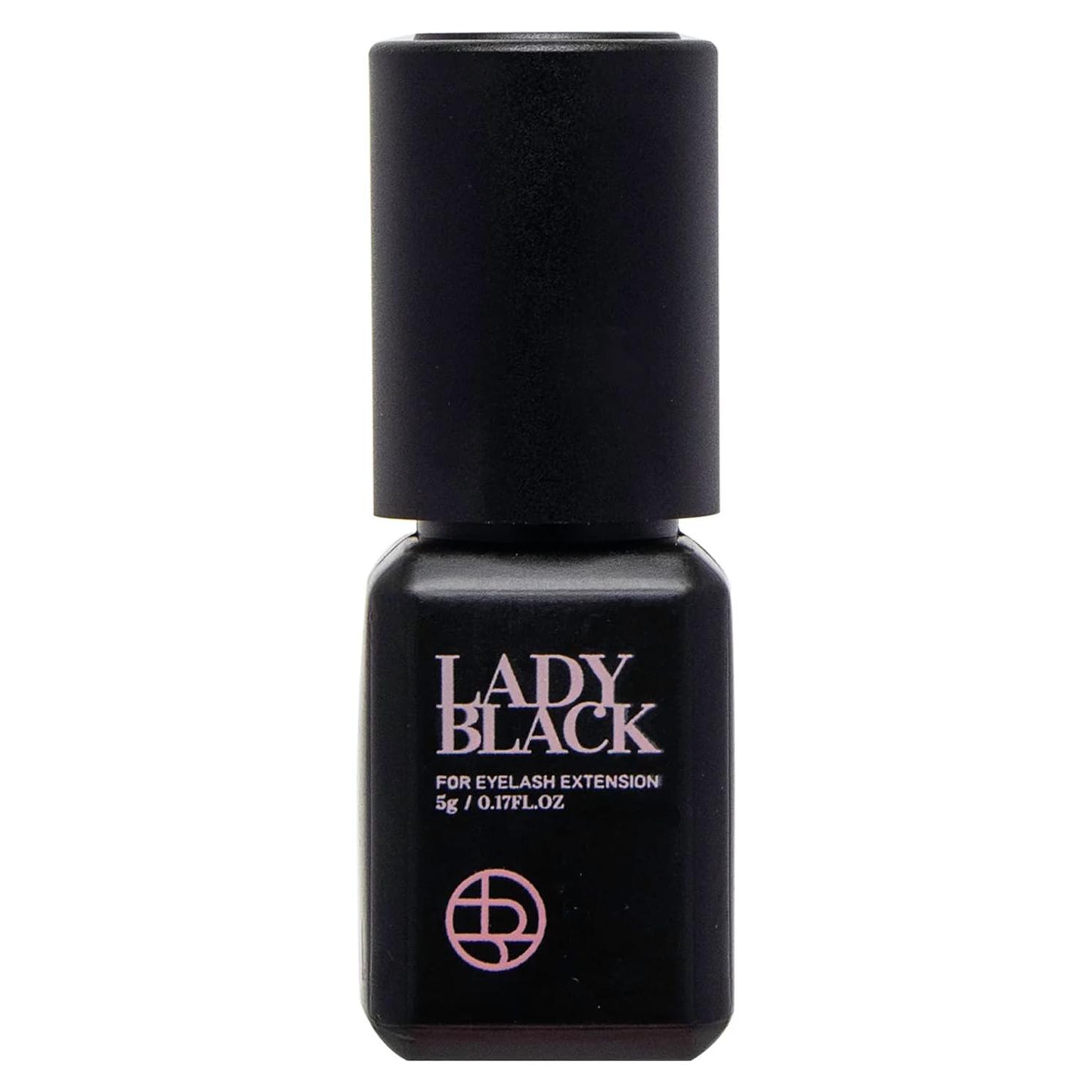 Pegamento para Extensiones de Pestañas Lady Black 5ml - Secado 3-4s