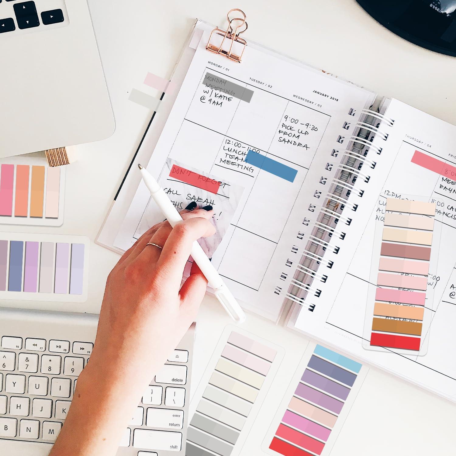 Pestañas Adhesivas Morandi LEEGAWU 4000 Piezas Multicolor