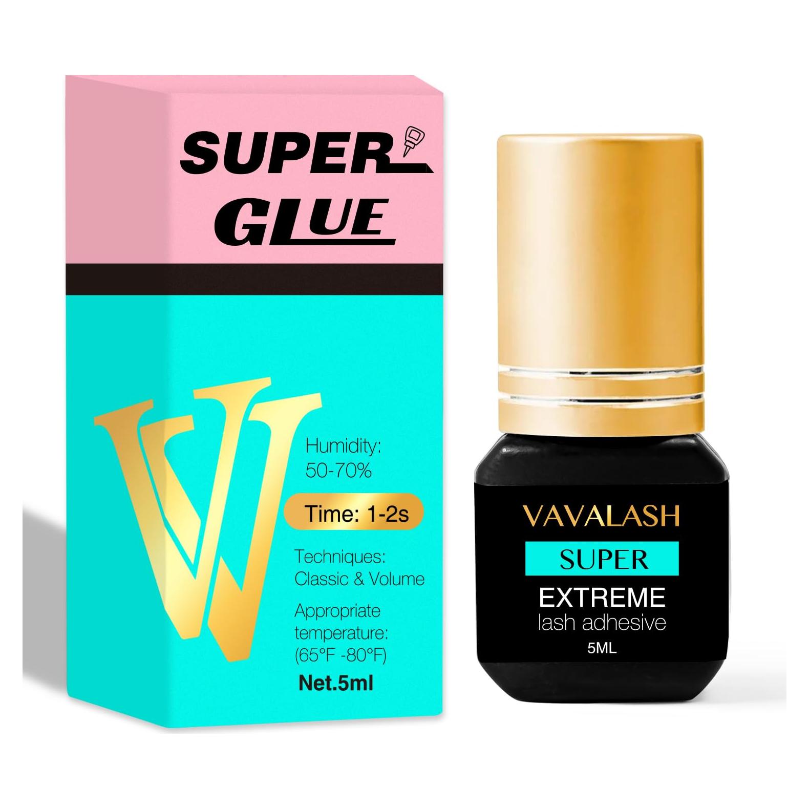 Pegamento para Extensiones de Pestañas VAVALASH 5ml Secado Rápido