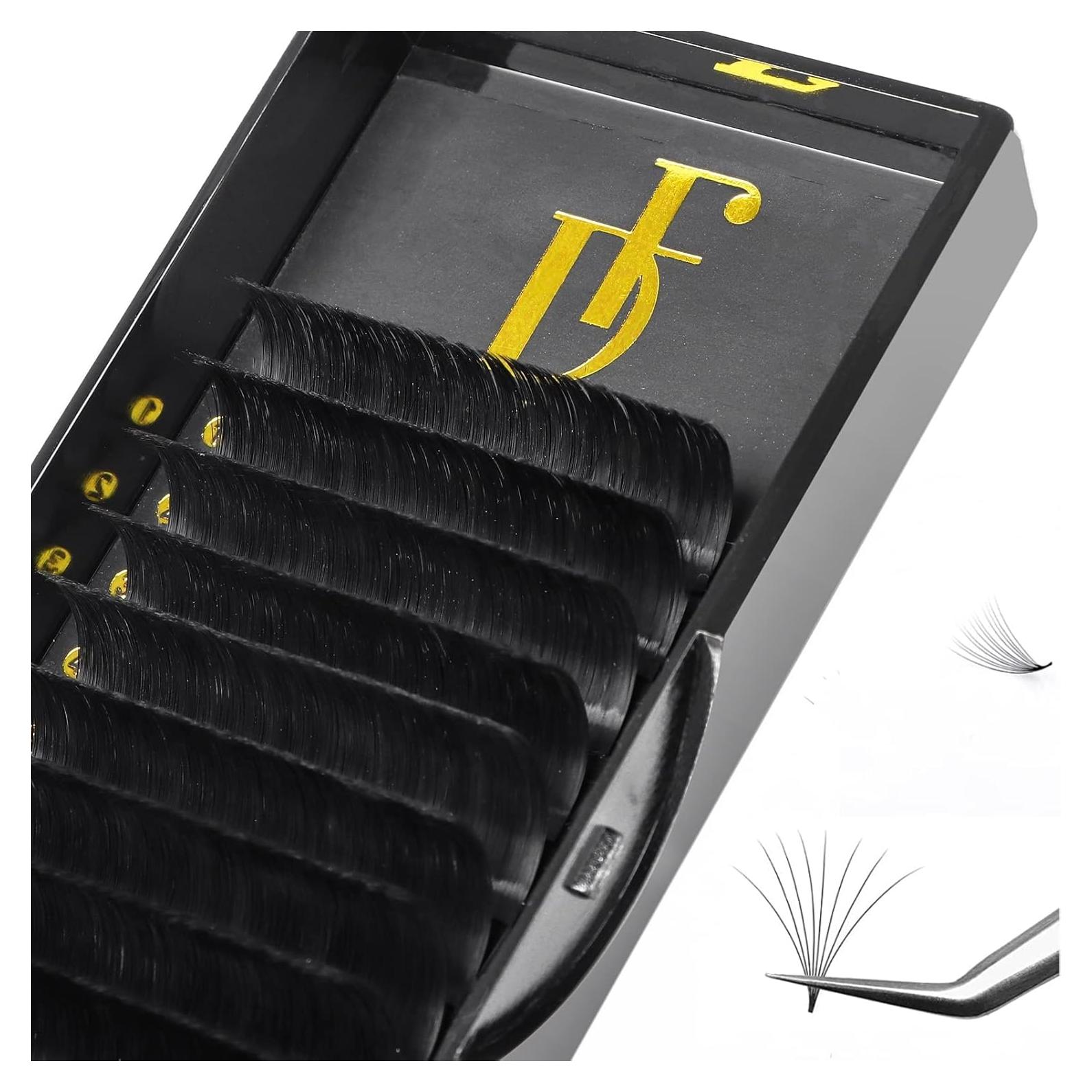Extensiones de Pestañas de Volumen DF Easy Fan 0.07 D 15-20mm