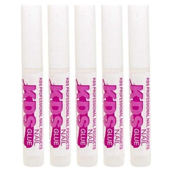 Pegamento para Uñas KDS - Adhesivo Super Fuerte 5 Pcs 2g