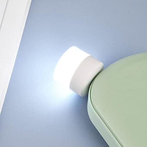 Lámpara LED USB Portátil Linwnil - Luz Cálida y Blanca 1W