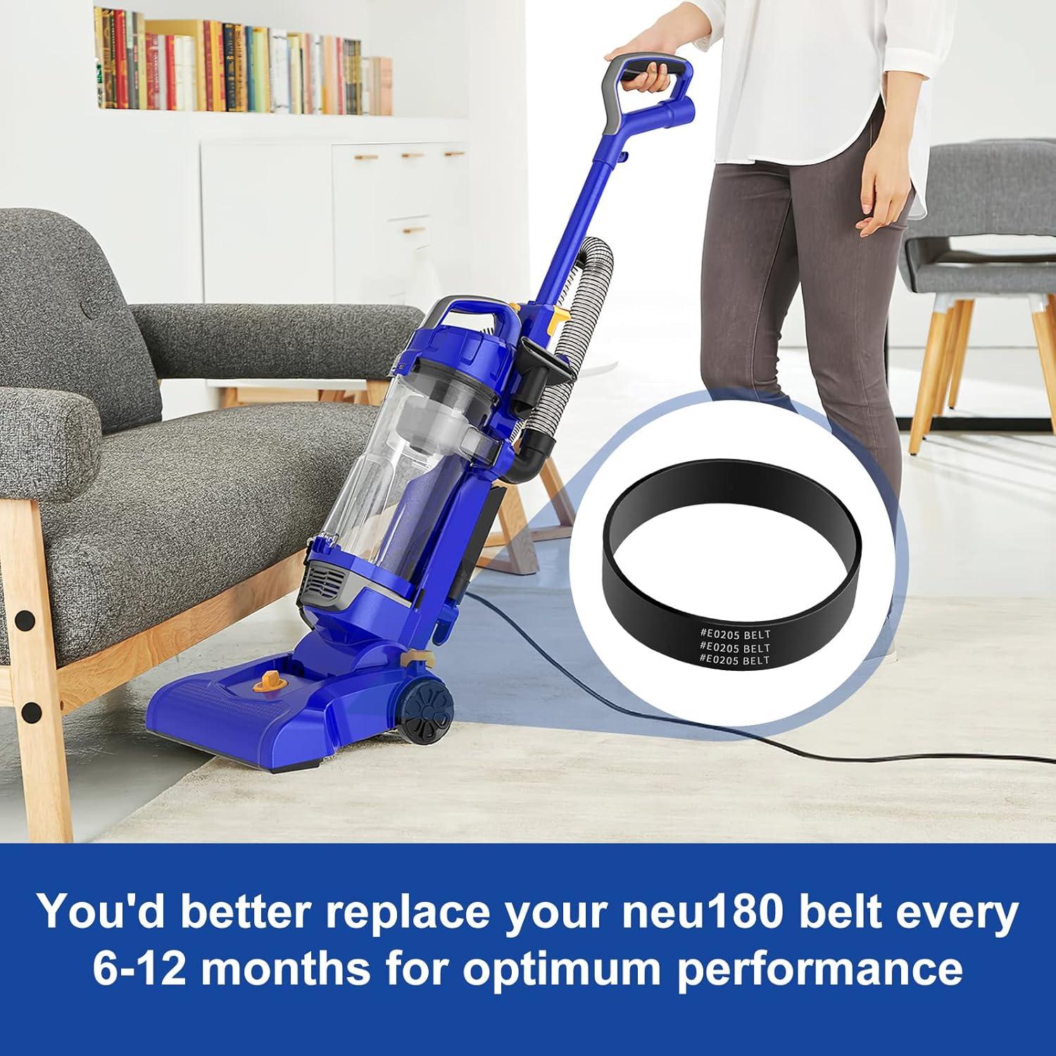 Correas de Aspiradora KEEPOW E0205 para Eureka NEU182B - 2 Paquete