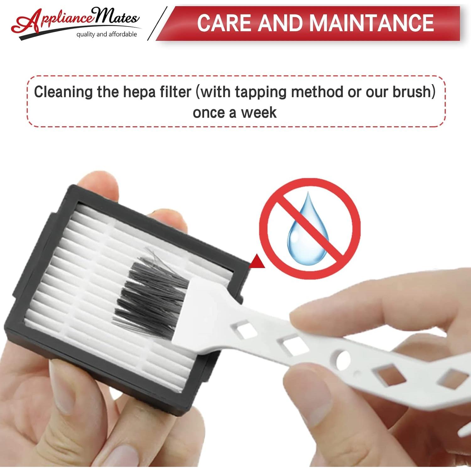 Filtros HEPA Reemplazo APPLIANCEMATES para iRobot Roomba E/I 9 Piezas