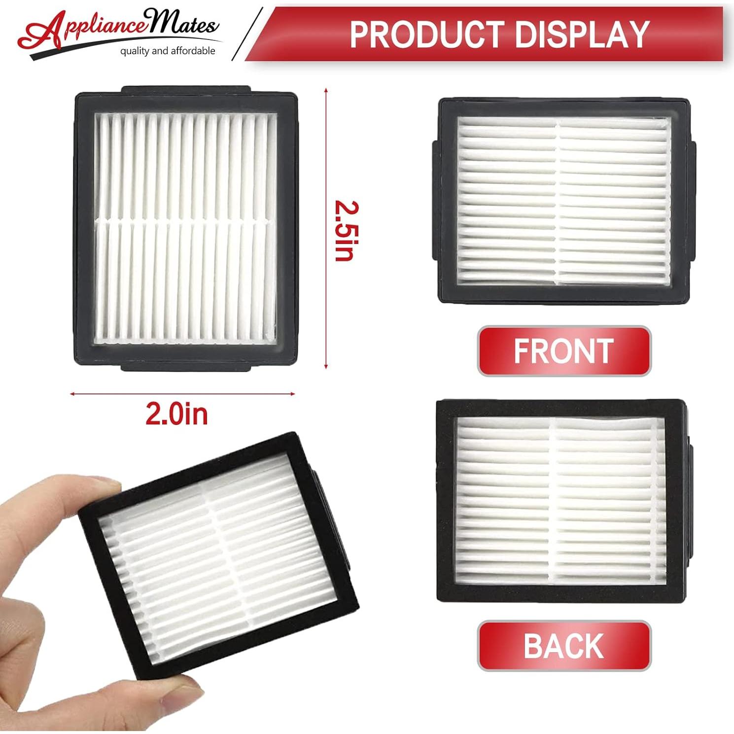 Filtros HEPA Reemplazo APPLIANCEMATES para iRobot Roomba E/I 9 Piezas