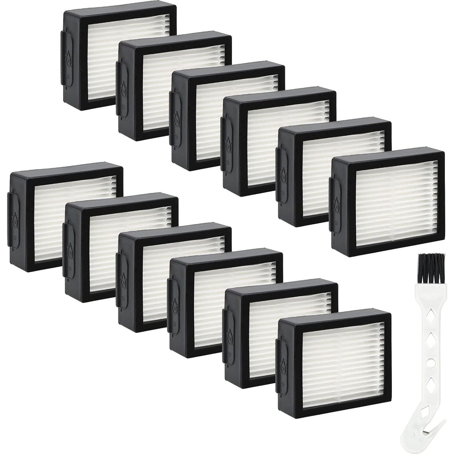 Filtros HEPA Reemplazo APPLIANCEMATES para iRobot Roomba E/I 9 Piezas