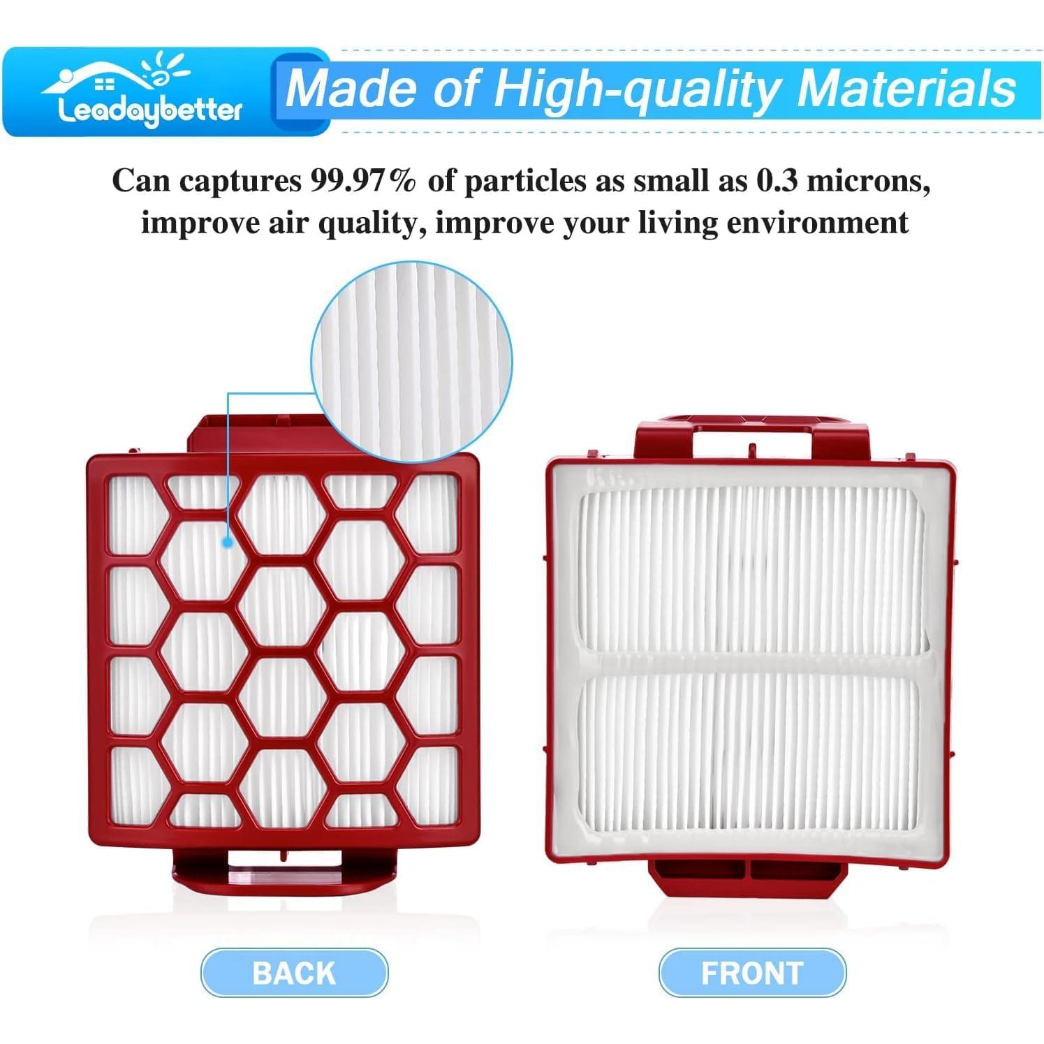 Reemplazo Filtro Leadaybetter HEPA para Shark ZU60 y NV255