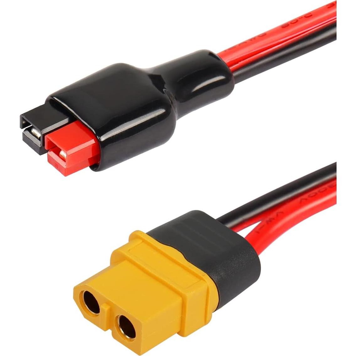 CERRXIAN Cable XT60 Hembra a Panel Solar 1m 30A 12AWG