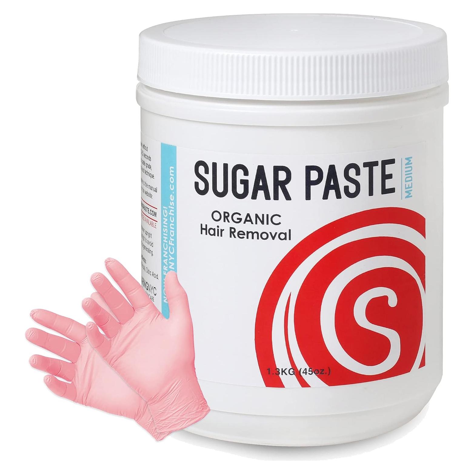 Pasta de Azúcar Natural Sugaring NYC - 1.39 kg + Guantes