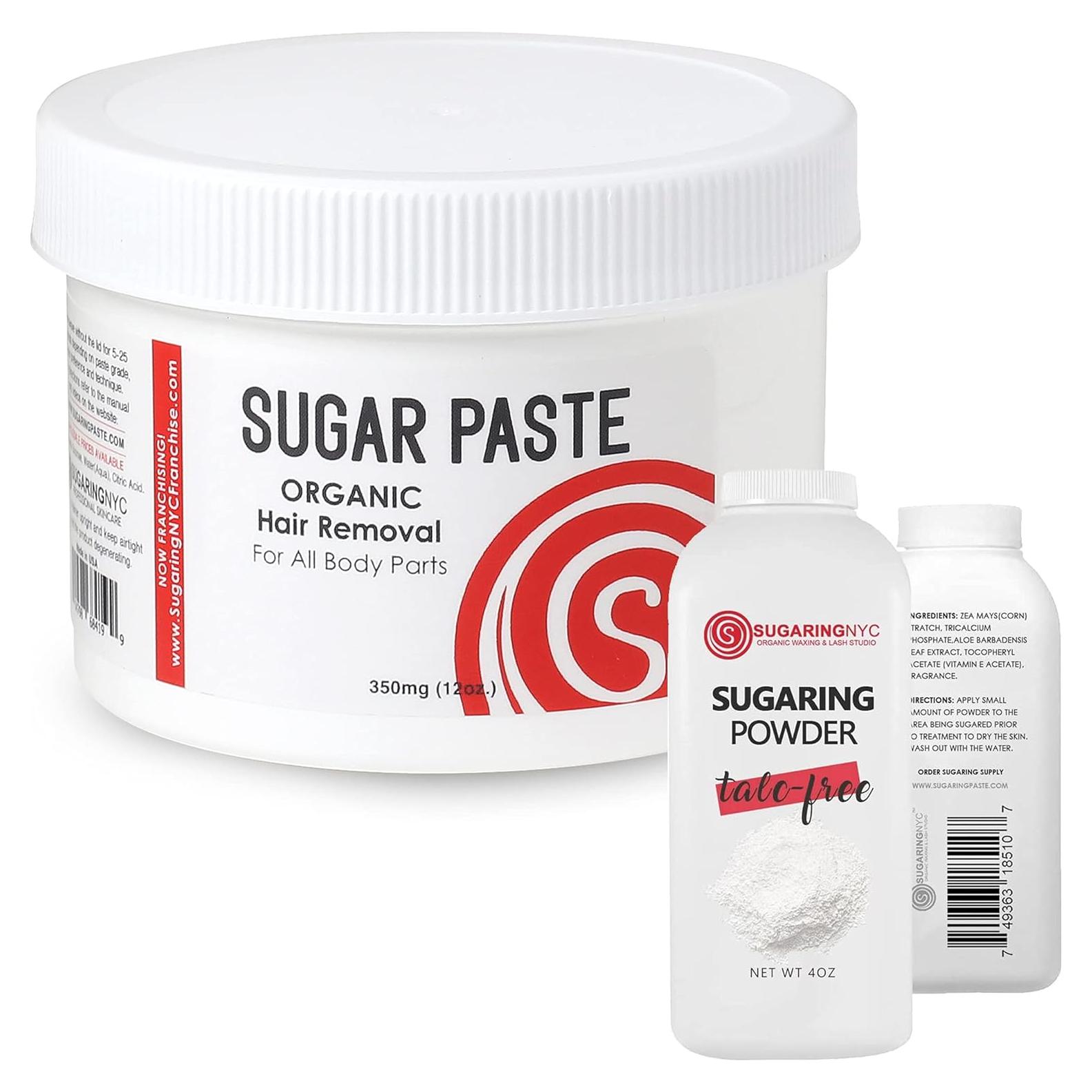 Pasta de Azúcar Natural Sugaring NYC 115g - Depilación Efectiva