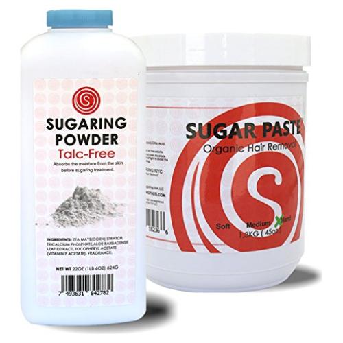 Pasta de Azúcar Dura Natural Sugaring NYC para Depilación