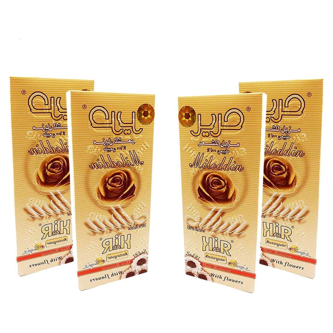 Pasta de Azúcar Cera Depilatoria Harir Sweet 4 Pcs 400g