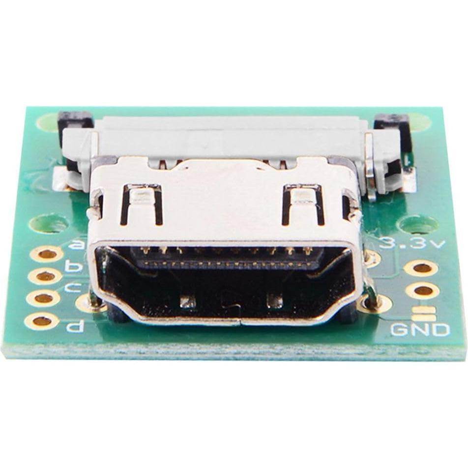 chenyang 2 Pack HDMI to CSI Raspberry PI Camera Module Expansion Adapter with Flat Ribbon Flex Cable 5cm