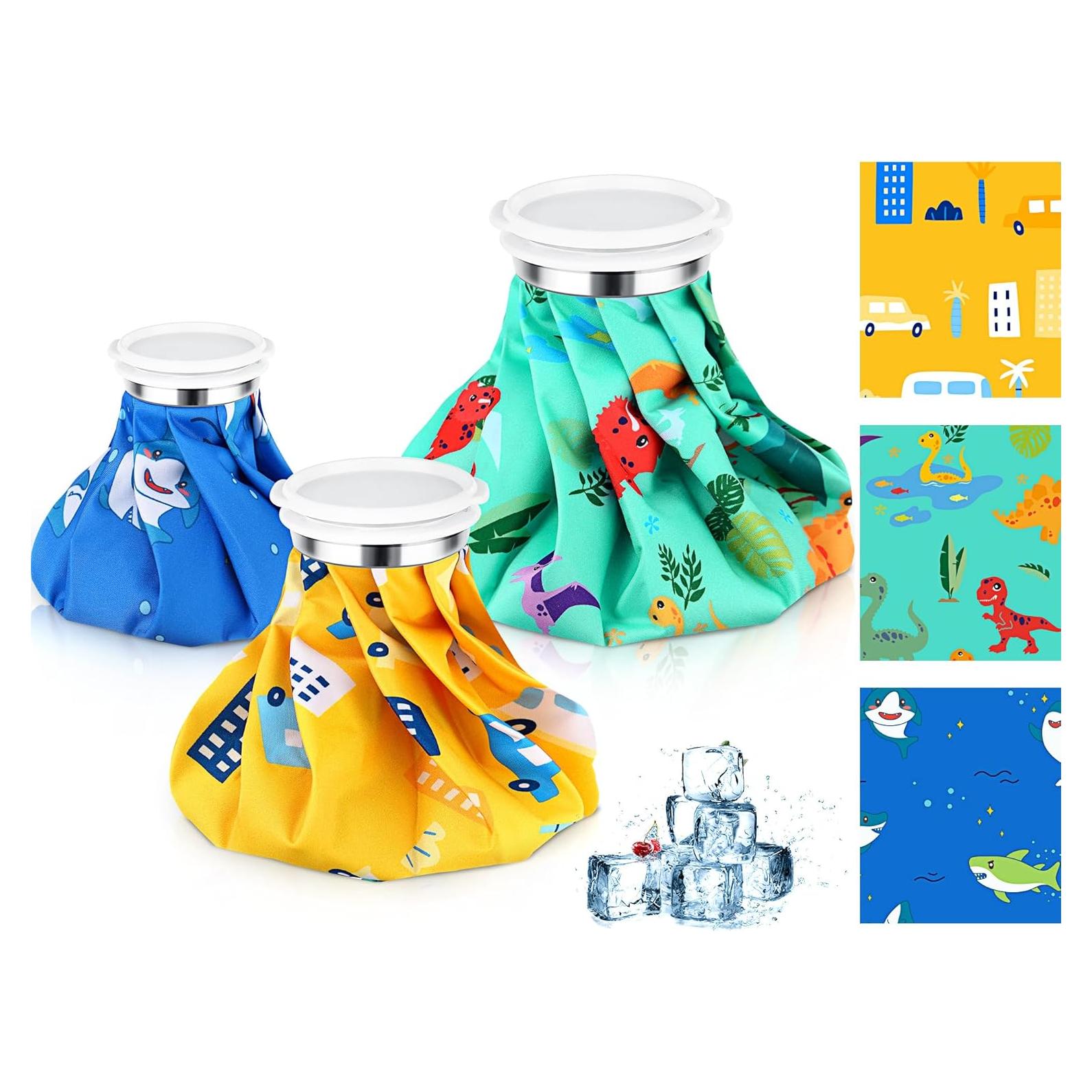 Bolsa de Hielo Reutilizable Shihanee 3 Pcs Multicolor 15-23 cm