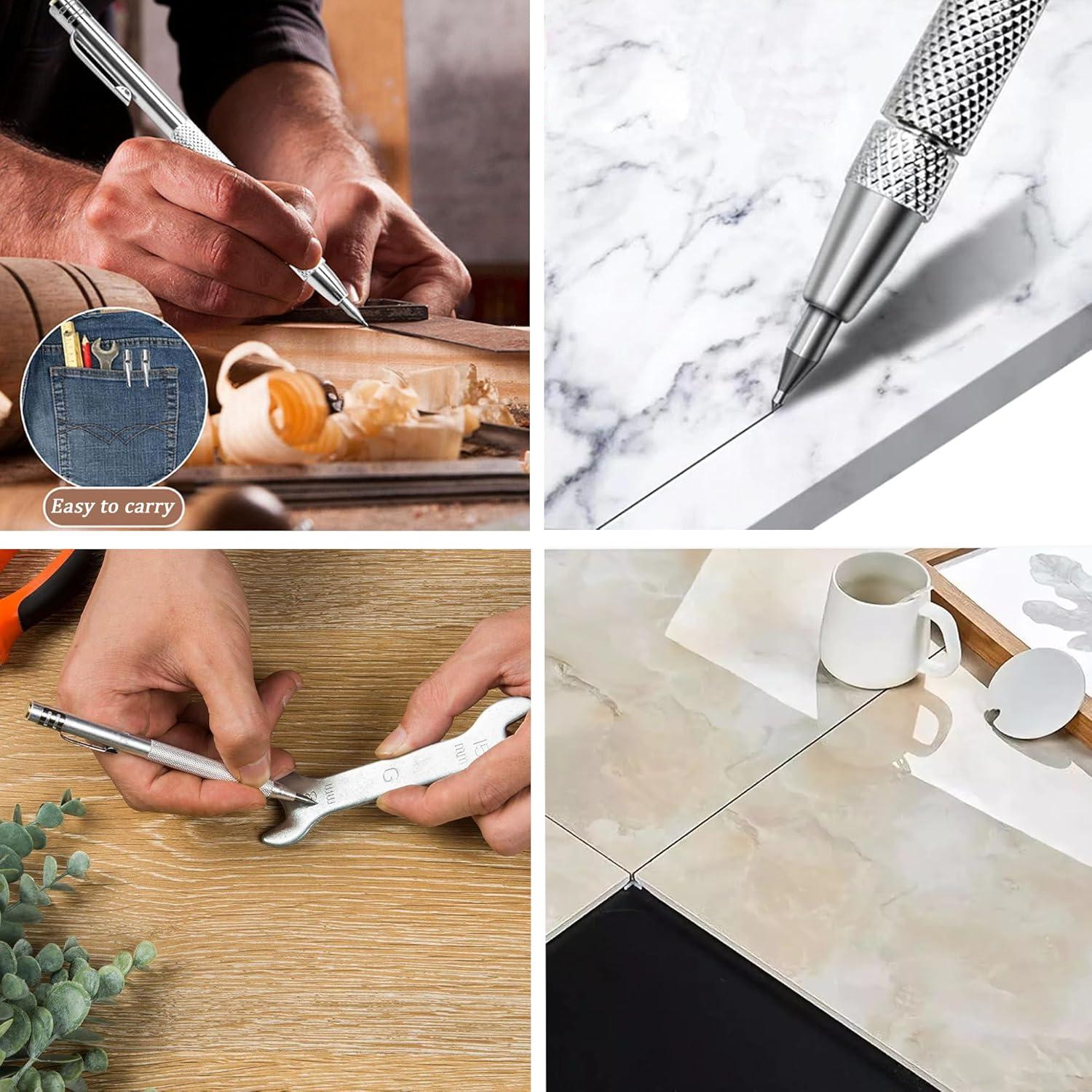 Estilete de Carburo de Tungsteno XIANFENGHU 2 Piezas con 20 Puntas