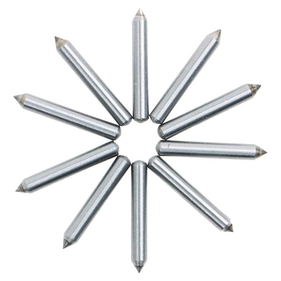 Juego de 10 Puntas de Grabado AUTOTOOLHOME 3.18 mm Carburo