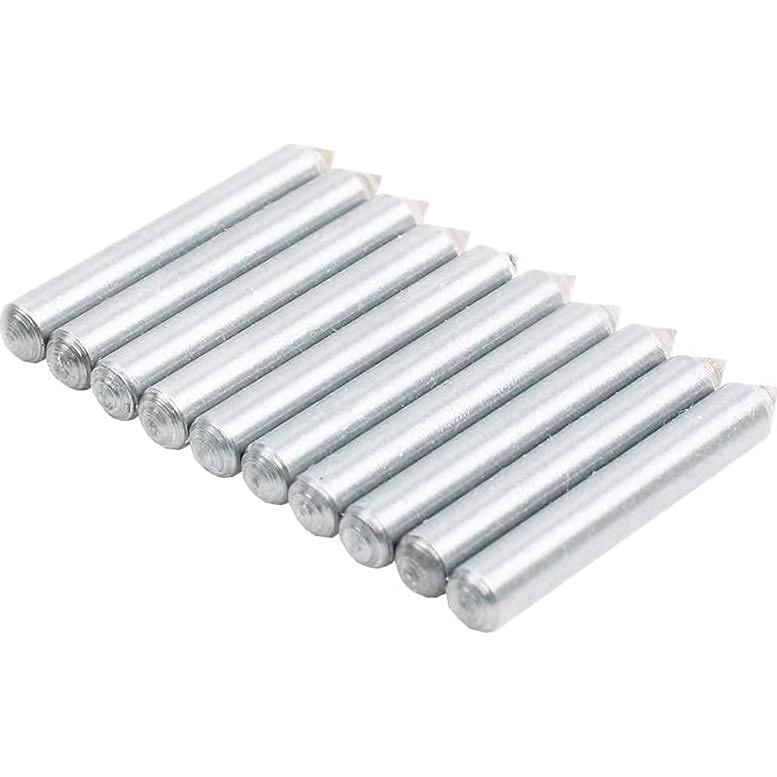 Juego de 10 Puntas de Grabado AUTOTOOLHOME 3.18 mm Carburo