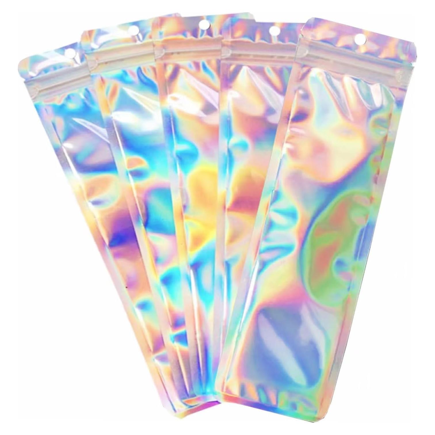 Bolsas Reutilizables Holográficas BOBECI 6x23 cm 100 Unidades