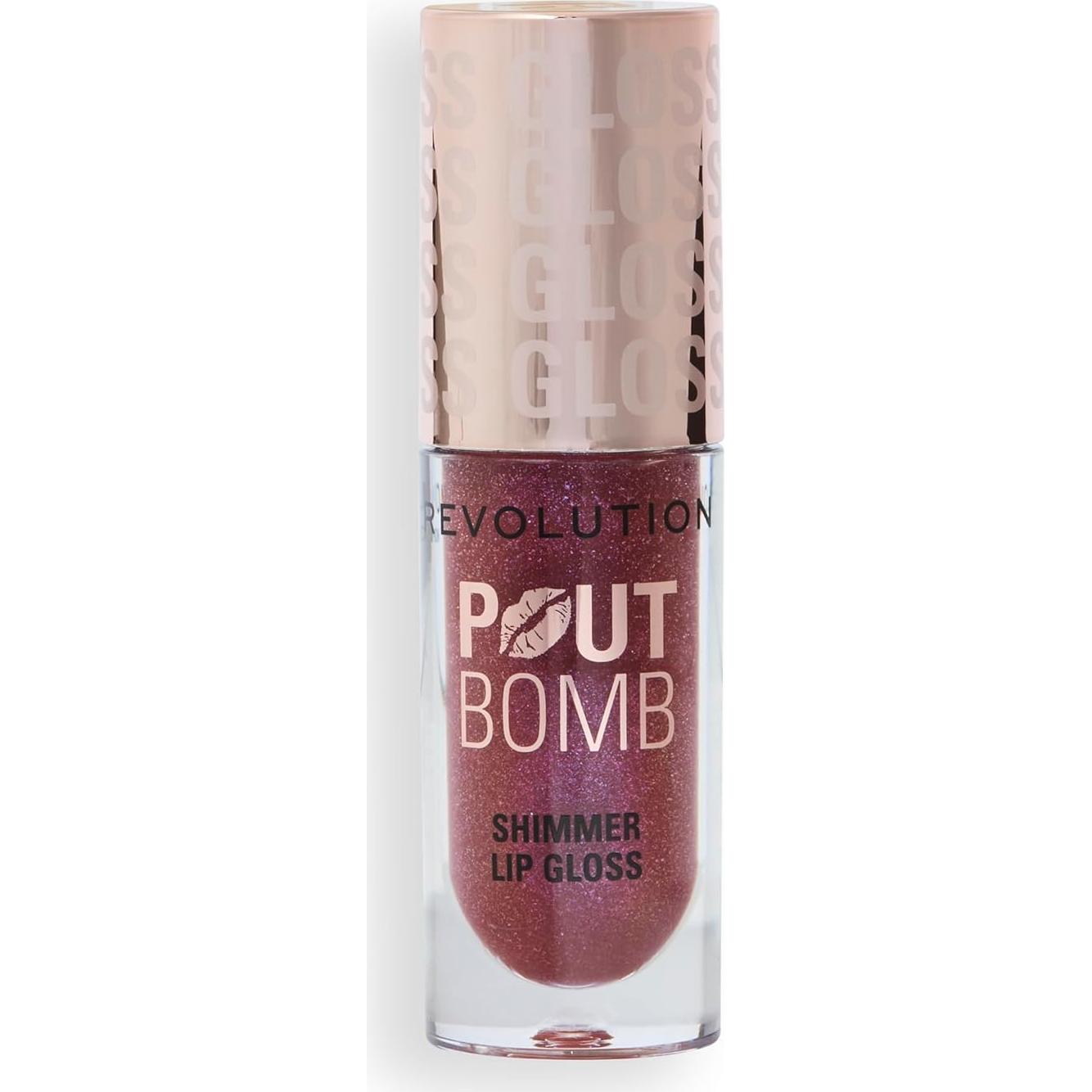 Brillo Labial Pout Bomb Shimmer Revolución Lustre de Baya 4.25 ml