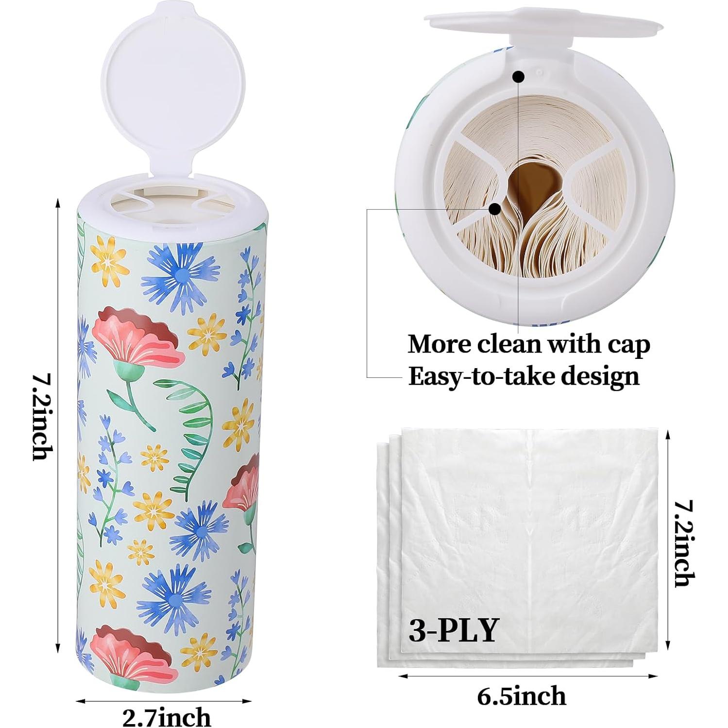 Cilindro de Pañuelos para Automóvil CarsonWorks 200 Unidades