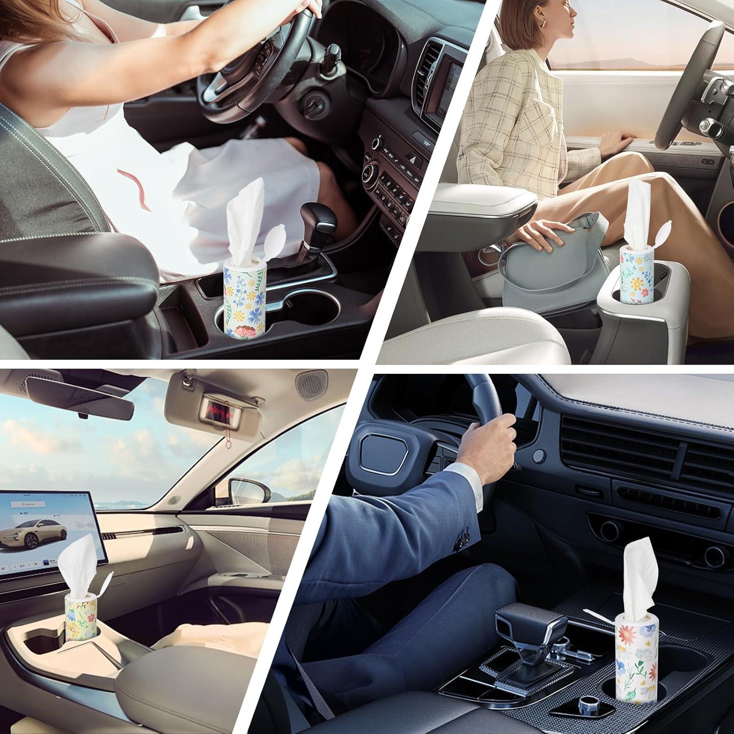 Cilindro de Pañuelos para Automóvil CarsonWorks 200 Unidades