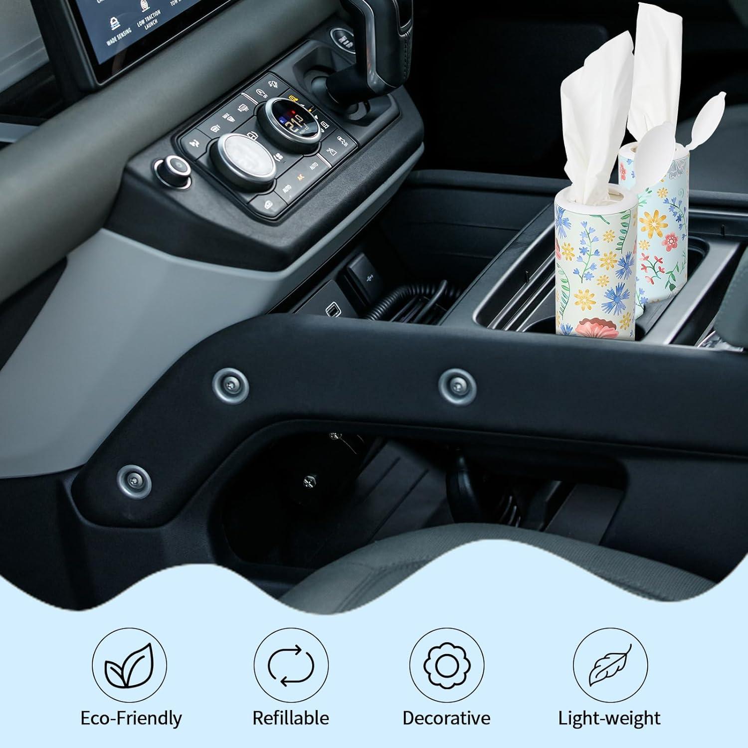 Cilindro de Pañuelos para Automóvil CarsonWorks 200 Unidades