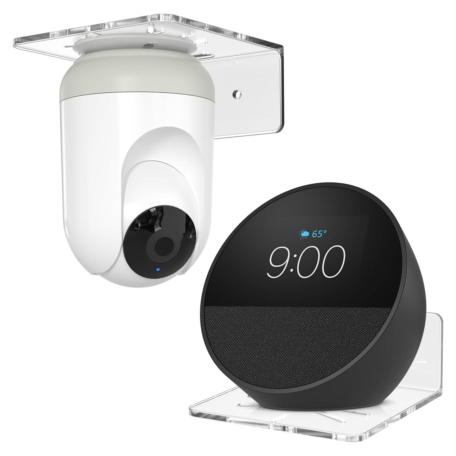 Estante de Pared Liboer ZY142 para Monitor de Bebé y Echo Dot