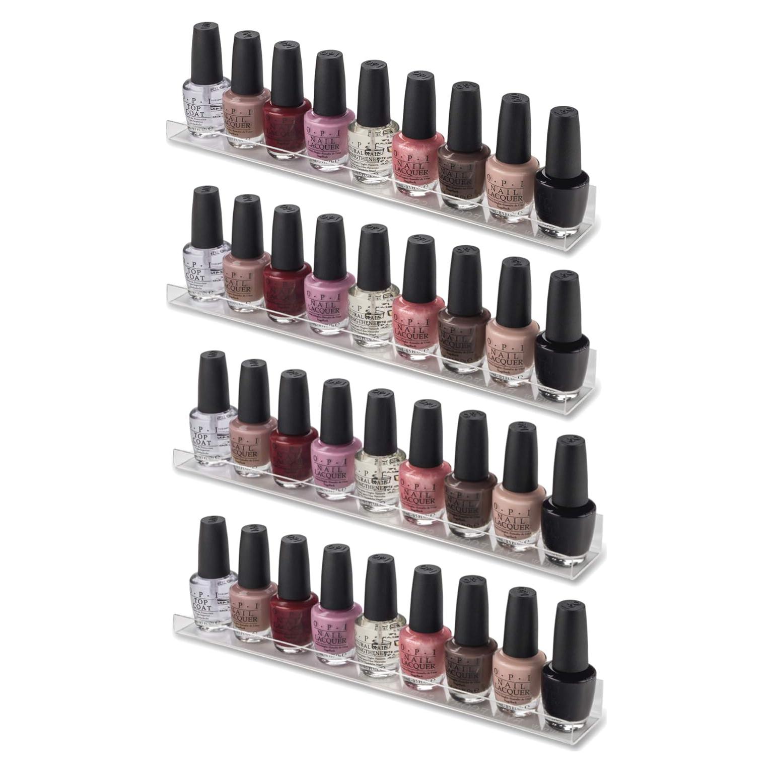 Estante Organizador de Maquillaje Acrílico byAlegory - 4 Estantes