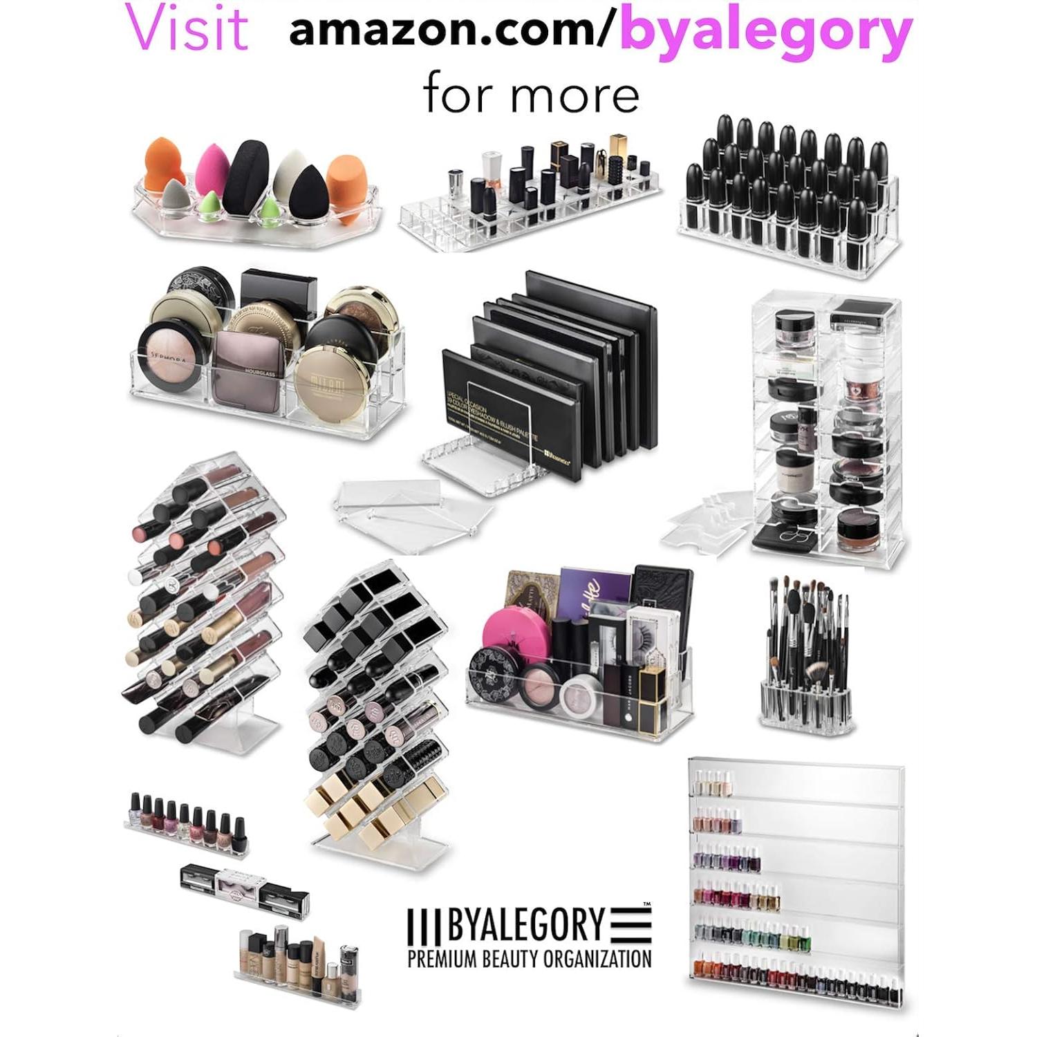 Estante Organizador de Maquillaje Acrílico byAlegory - 4 Estantes