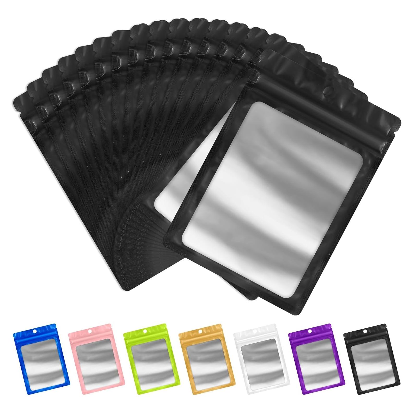 Bolsas Mylar Reutilizables FUNFERY 100 Unidades 7.6x11.9 cm