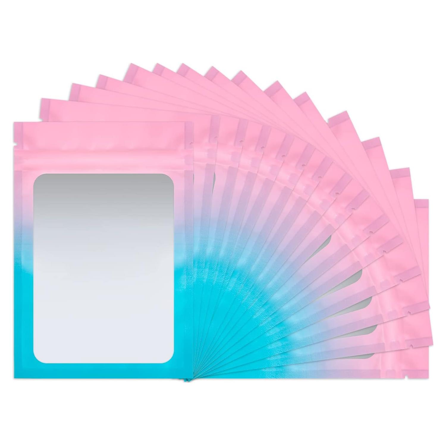 Paquete de 100 Bolsas Mylar Reutilizables 14 x 20 cm STUs