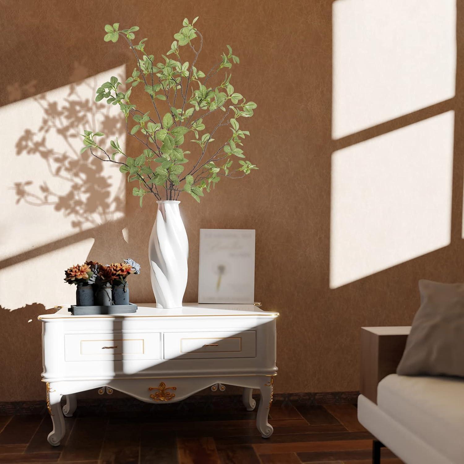 Ramas de Verdor Artificial Ruidazon 2 Pcs 105 cm Verde