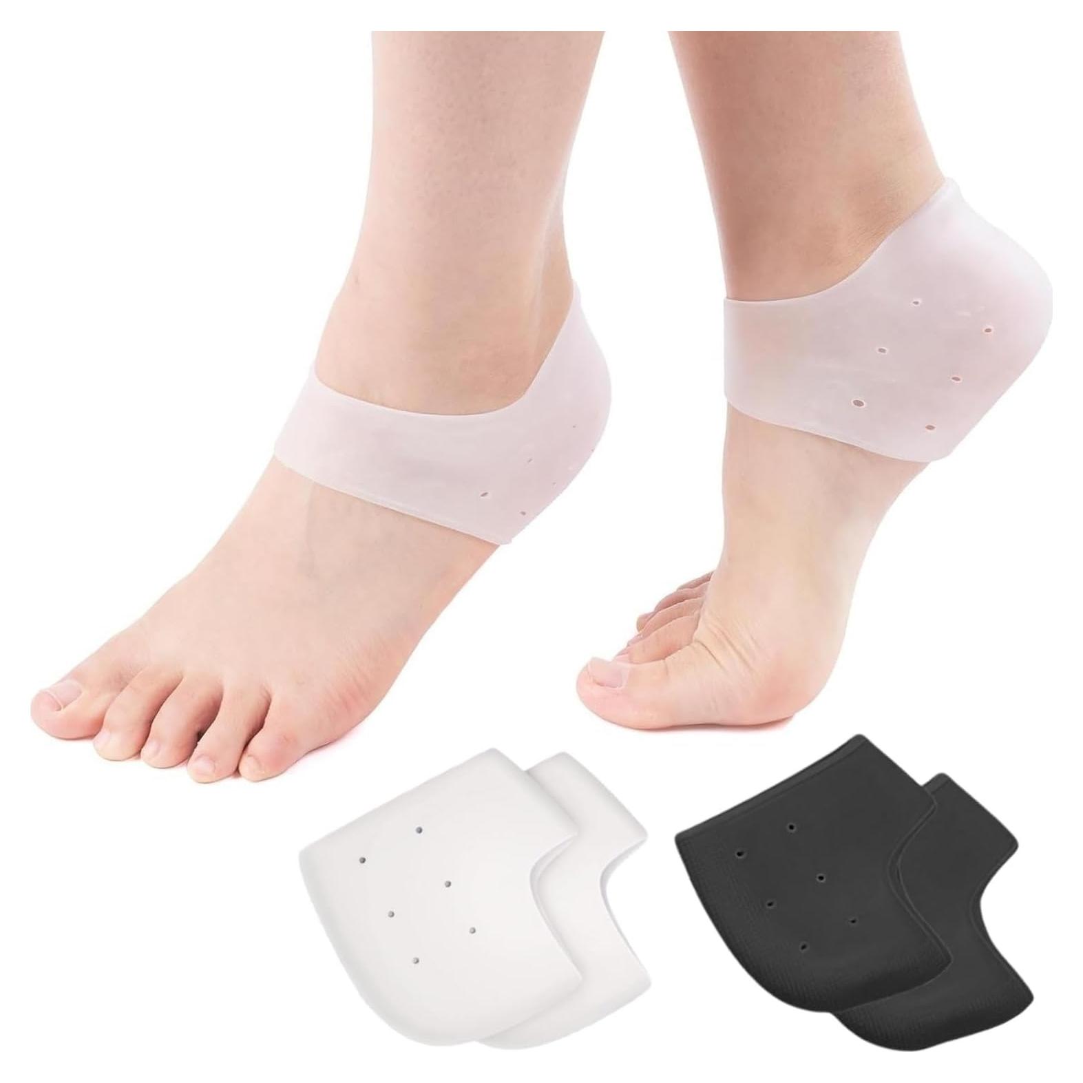 Copas de Talón de Silicona HEBEICRMY para Alivio del Dolor