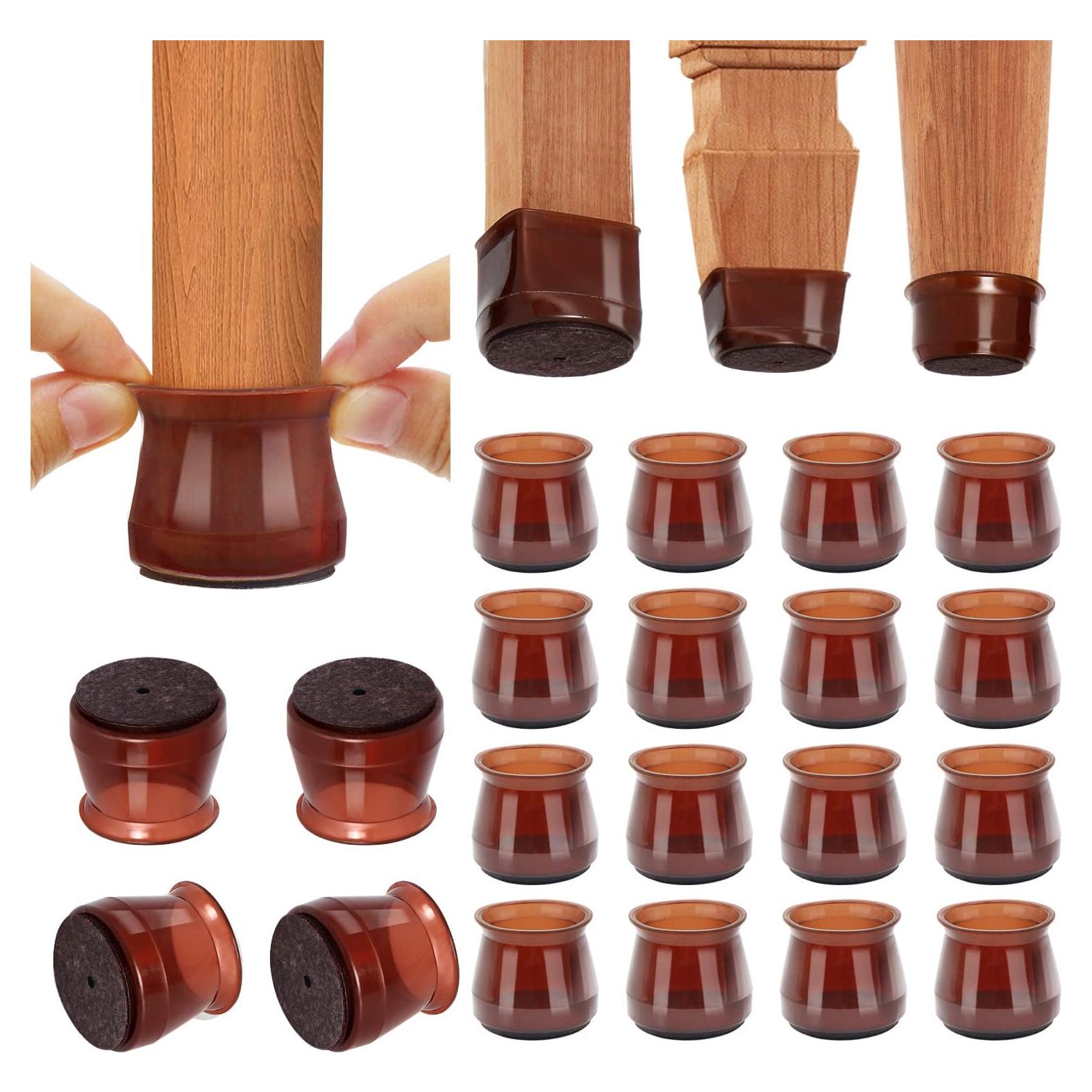 Protectores de patas de silla BUMACO - 20 piezas L universal