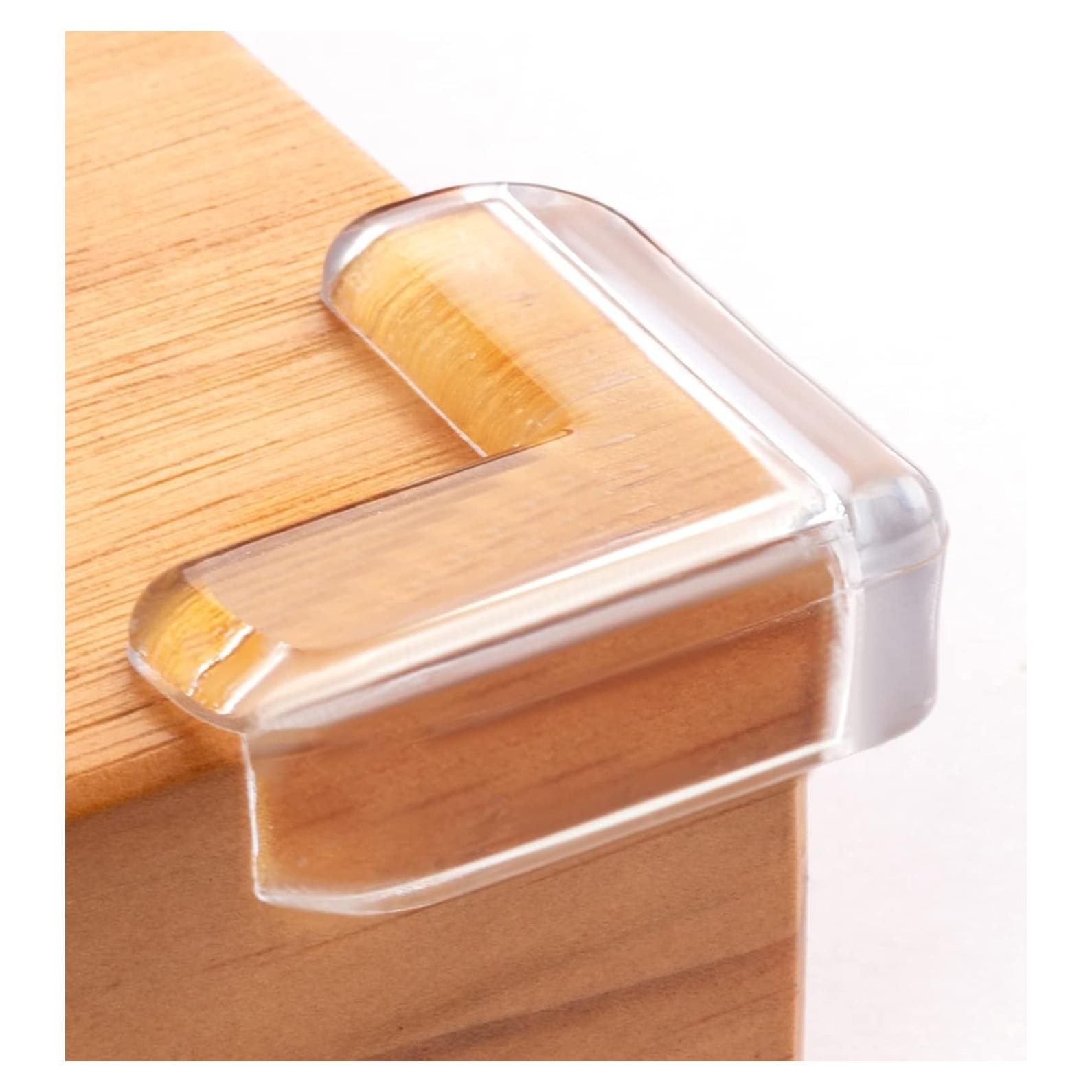 24 Protectores de Esquinas AIXMEET Silicona Transparente