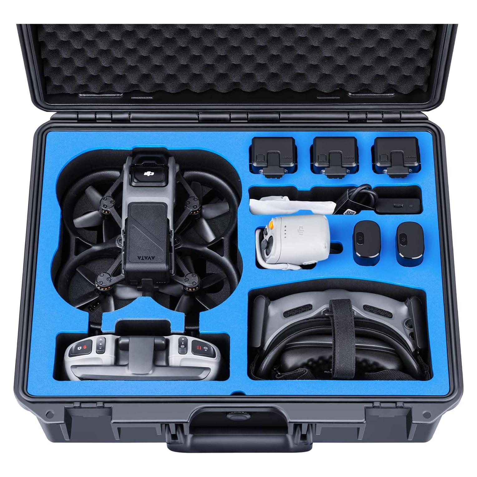 Estuche Duro Impermeable Lykus AT110 para DJI Avata y Gafas